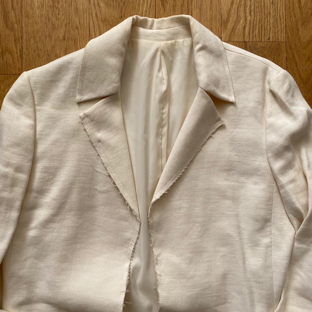 New Custom Made Deconstructed Jacket - image 2